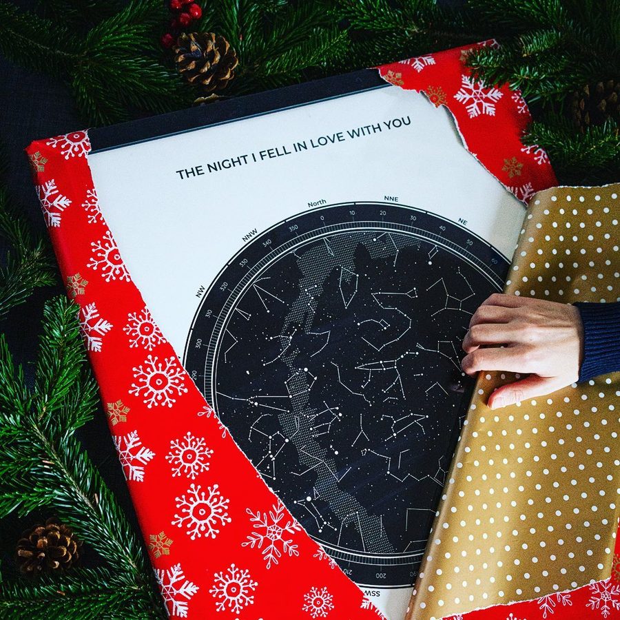 Your guaranteed Christmas smiles start with a Constellation poster!