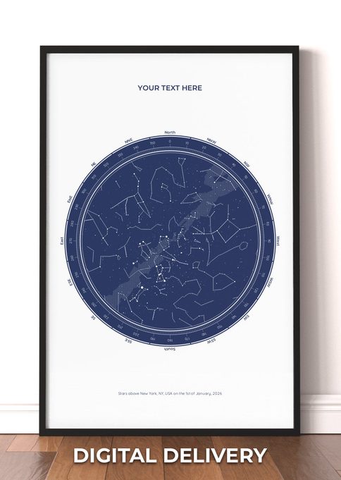 Blue and White, Circled