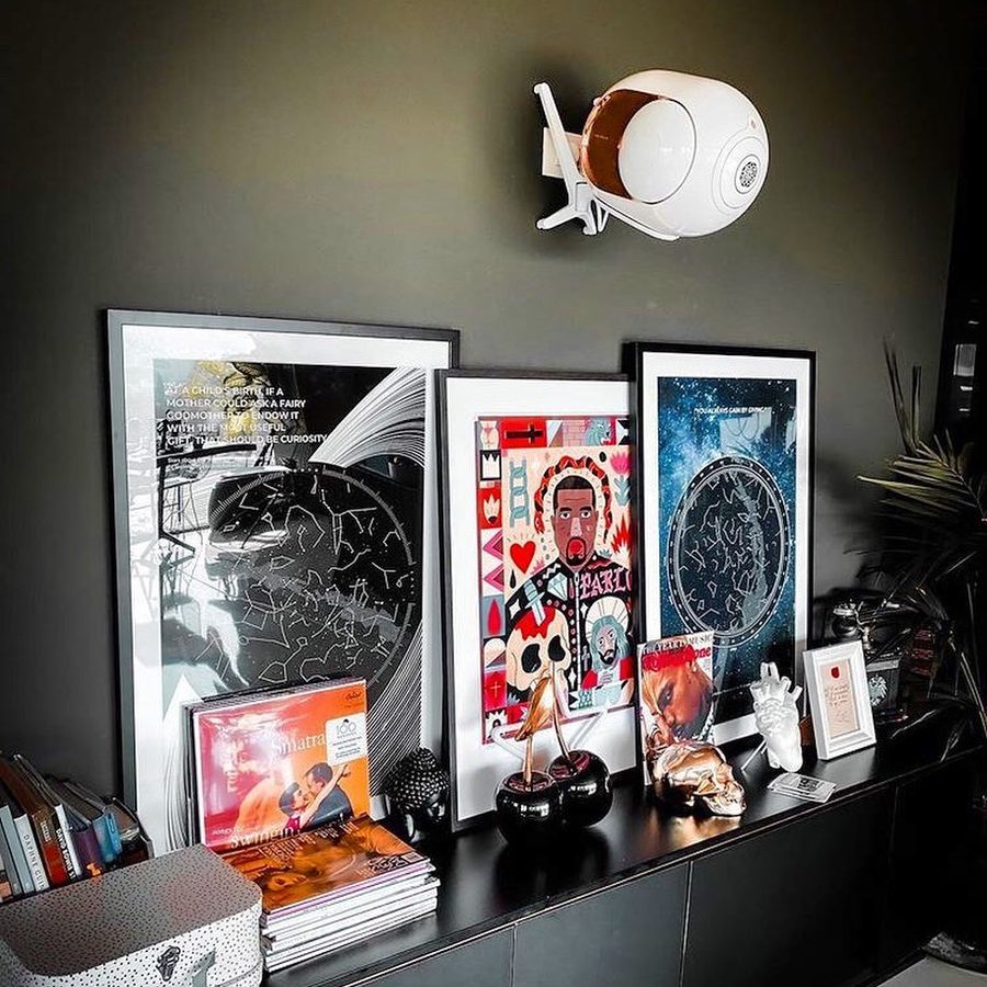 Wall art looks brighter with our star posters in it!