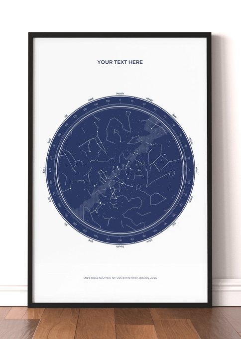 Blue and White, Circled